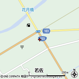 北海道常呂郡佐呂間町若佐55周辺の地図