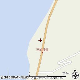 北海道留萌市三泊町20周辺の地図