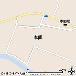 北海道留萌郡小平町本郷周辺の地図