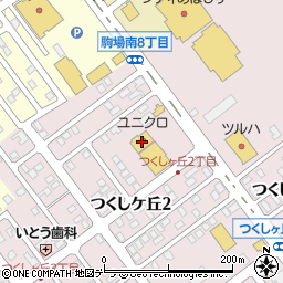 ユニクロ網走店周辺の地図