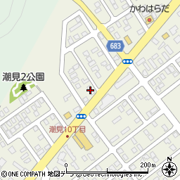 株式会社道新　梅沢販売所周辺の地図