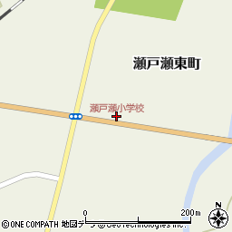 瀬戸瀬小学校周辺の地図