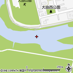 網走川周辺の地図