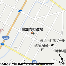 幌加内町役場　農業技術センター周辺の地図