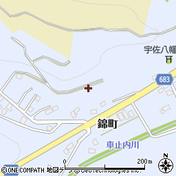 北海道網走市錦町周辺の地図