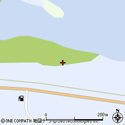 能取湖周辺の地図