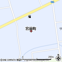 北海道常呂郡佐呂間町宮前町周辺の地図