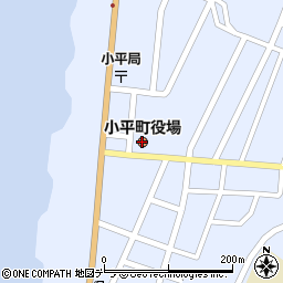北海道小平町（留萌郡）周辺の地図