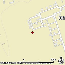 〒093-0044 北海道網走市天都山の地図
