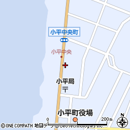 小平町役場　小平浄化センター周辺の地図