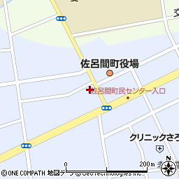 佐呂間郵便局周辺の地図
