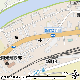 株式会社新谷商店　駅前給油所周辺の地図