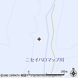 ニセイパロマップ川周辺の地図