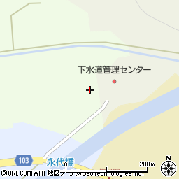 佐呂間町役場　下水道管理センター周辺の地図
