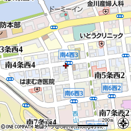 クローバー周辺の地図