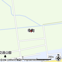 北海道常呂郡佐呂間町幸町周辺の地図