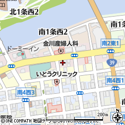 北海道網走市南２条西2丁目13周辺の地図