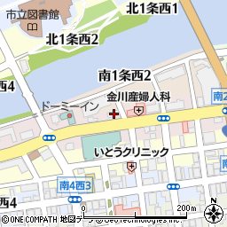 北海道網走市南２条西2丁目17周辺の地図