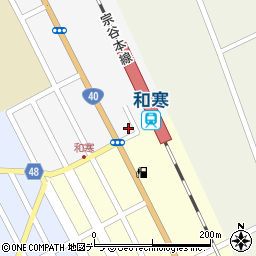 北海道上川郡和寒町北町2周辺の地図