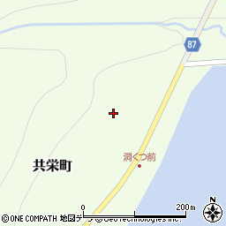 北海道目梨郡羅臼町共栄町38-8周辺の地図