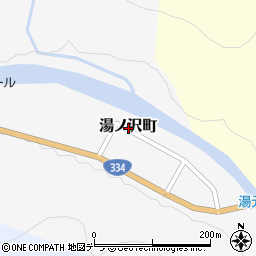 北海道目梨郡羅臼町湯ノ沢町周辺の地図