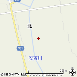 安斉川周辺の地図