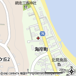 近田漁業部周辺の地図
