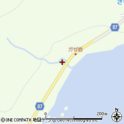 北海道目梨郡羅臼町共栄町421周辺の地図