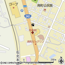 木楽館周辺の地図