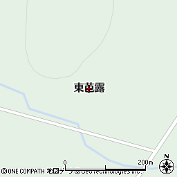 北海道湧別町（紋別郡）東芭露周辺の地図