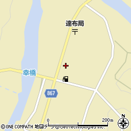 小平町達布支所周辺の地図