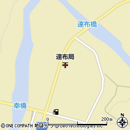 達布郵便局 ＡＴＭ周辺の地図