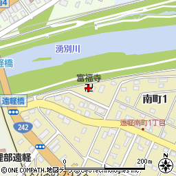 富福寺周辺の地図