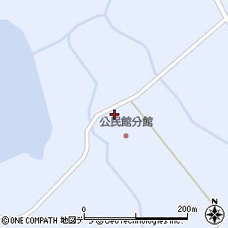 士別市役所　公民館三栄分館周辺の地図