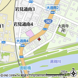 遠軽大通郵便局 ＡＴＭ周辺の地図