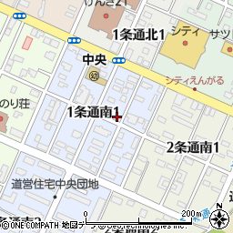 紋別ヤクルト販売株式会社遠軽センター周辺の地図