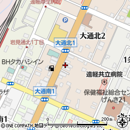 綿谷商店周辺の地図