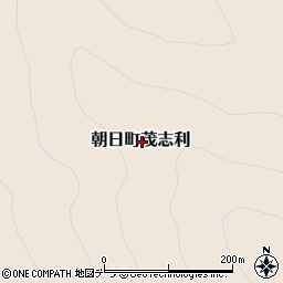 北海道士別市朝日町茂志利周辺の地図