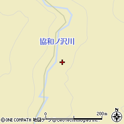 協和ノ沢川周辺の地図