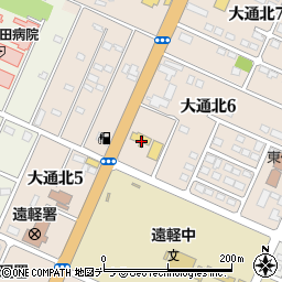 北見日産自動車遠軽店周辺の地図