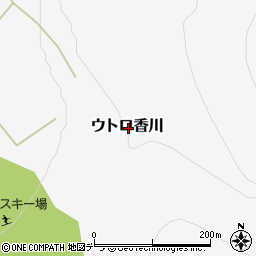 北海道斜里郡斜里町ウトロ香川周辺の地図