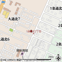 遠軽吉田獣医科医院周辺の地図