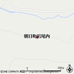 北海道士別市朝日町岩尾内周辺の地図