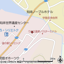 北海道斜里郡斜里町ウトロ西149周辺の地図