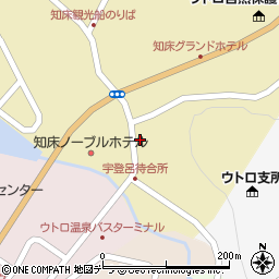 北海道斜里郡斜里町ウトロ東219周辺の地図