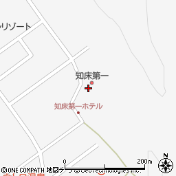 ホテル知床　宿泊予約センター周辺の地図