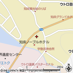 北海道斜里郡斜里町ウトロ東8周辺の地図