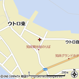 北海道斜里郡斜里町ウトロ東122周辺の地図