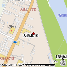 ゲオ遠軽店周辺の地図