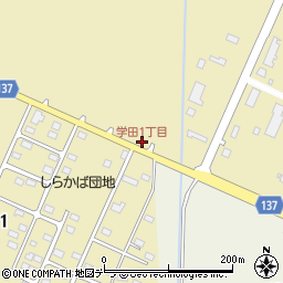 学田1丁目周辺の地図